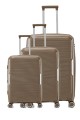 David Jones BA-8005-3A Set de 3 Valises trolley