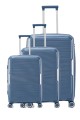 David Jones BA-8005-3A Set de 3 Valises trolley
