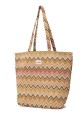 La Matilda - Big Tote Bag ZIGZAG AMARILLO M105-35