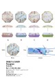 Folding umbrella with cover and strap Sweet & Candy C-342-04-A26