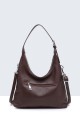 B55031-BV Woven mesh canvas handbag