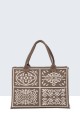 SY53551-BV Sac à main style filet
