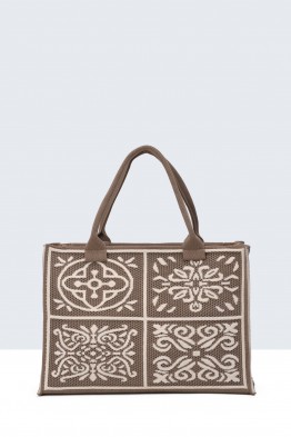 SY53551-BV Mesh design handbag