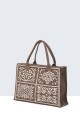 SY53551-BV Sac à main style filet