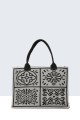 SY53551-BV Mesh design handbag