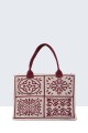 SY53551-BV Sac à main style filet