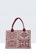 SY53551-BV Mesh design handbag
