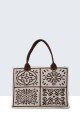 SY53551-BV Mesh design handbag