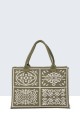 SY53551-BV Mesh design handbag