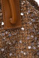 S9528-6-BV Sequin net woven handbag