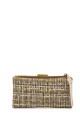 La Matilda - Portefeuille porte-monnaie en coton Tartare Jaune M123-68