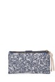 La Matilda - Portefeuille porte-monnaie en coton Motif bleu M123-69