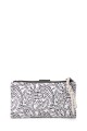 La Matilda - Portefeuille porte-monnaie en coton Black Cashew M123-79