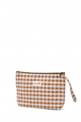 La Matilda - Large textile pouch makeup bag Vichy Marine M115-95