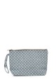 La Matilda - Large textile pouch makeup bag LUNAR TURQUESA M115-105