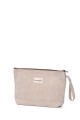 La Matilda - Grande Pochette trousse maquillage textile ESPIGA BEIGE M115-106