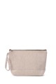 La Matilda - Large textile pouch makeup bag ESPIGA BEIGE M115-106
