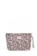 La Matilda - Large textile pouch makeup bag Petites Fleurs M115-PFL