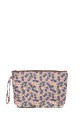La Matilda - Large textile pouch makeup bag Petites Fleurs M115-PFL