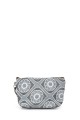 La Matilda - textile pouch makeup bag Fleurs Bleu Ciel M101-FLBC