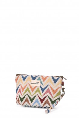 La Matilda - Pochette trousse maquillage textile Flèches M101-FLECHES