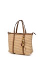 FC25294V Polypropylene straw handbag