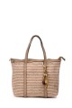 FC25294V Polypropylene straw handbag