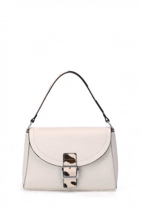 FC25375V Sac à main avec rabat : couleur:Beige