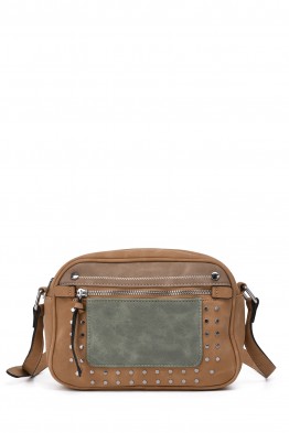 FC25421V Multicolor Grained Synthetic Shoulder Bag Handbag
