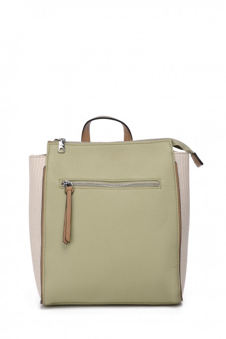 Sac à dos synthétique multicolore FC35308V : couleur:Vert Claire (Light Green)