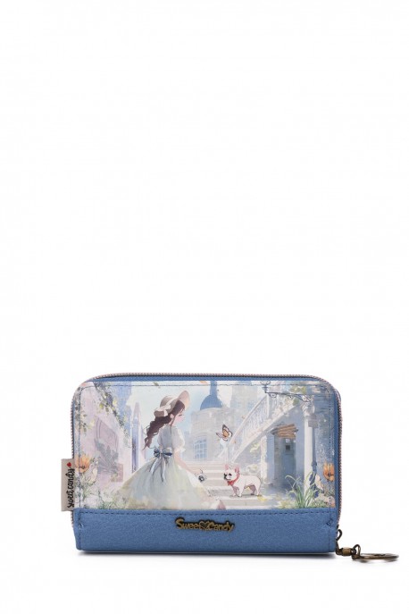 C-284-04-A26 Portefeuille porte-monnaie synthétique Sweet & Candy : Motif:A26-B
