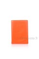 Leather wallet for lady multicolor Fancil FA913 : Color:Orange