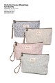 BG-6954 Pochette trousse maquillage fleurs liberty