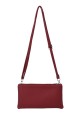 KJ256 Sac pochette bandoulière synthétique multi poches