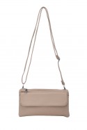 KJ256 Sac pochette bandoulière synthétique multi poches