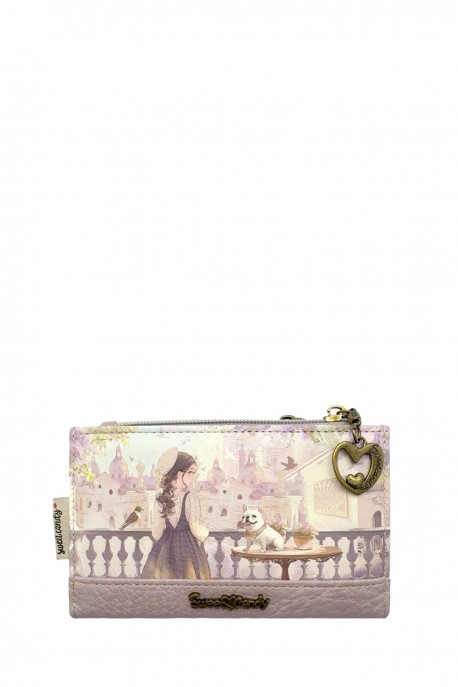 C-301-04-A26 Portefeuille porte-monnaie synthétique Sweet & Candy : Motif:A26-C