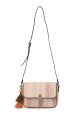 Sac bandoulière en textile tissé Multicolore FC25256V