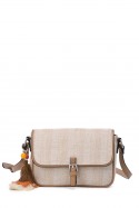 Sac bandoulière en textile tissé Multicolore FC25256V