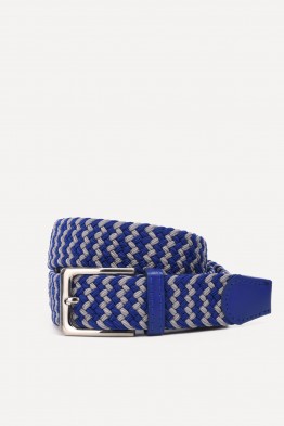 ZSP-357-B000-012 Ceinture tressée élastique - Bicolor