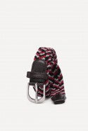 ZSP-357-2-5-T000-004 Ceinture élastique tressée 2.5CM Multicolore
