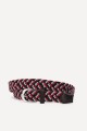 ZSP-357-2-5-T000-004 Ceinture élastique tressée 2.5CM Multicolore