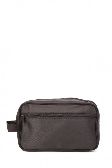 NZ05 Toiletry pouch : colour:Marron fonc&eacute;