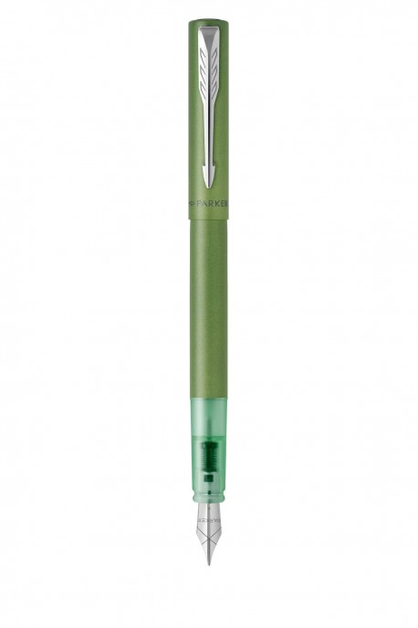 Parker Vector XL Fountain Pen Metallic Green Fine Nib - 2159772