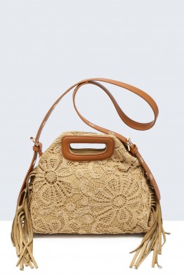 29017-BV Handbag made of crocheted