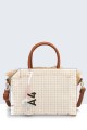 29023-BV Polypropylene straw handbag
