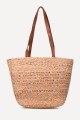 KKC006 Crocheted paper straw handbag