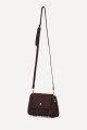 KKC179 Paper straw shoulder bag with a clasp featuring a rigid frame