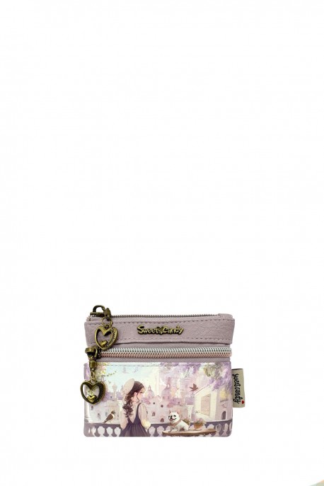 C-071-04-A26 Porte-monnaie synthétique Sweet & Candy : Motif:A26-C