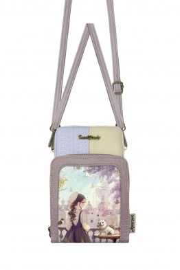 Sweet & Candy C-134-04-A26 Synthetic phone-size crossbody pouch