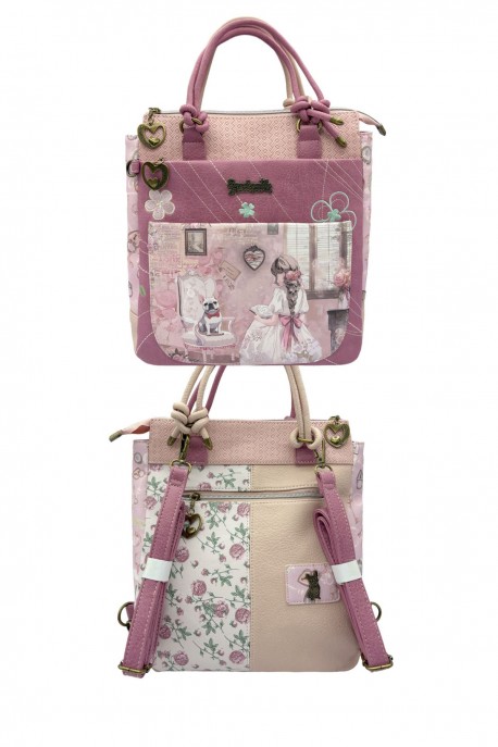 C-389-04-A26 Sac à dos convertible Sac main - Sweet & Candy